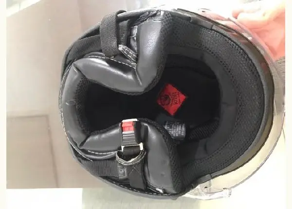Capacete kraft viseira dupla 10/2017
