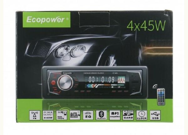 Toca Rádio Ecopower EP-605 - Bluetooth - Usb - Sd Promoção