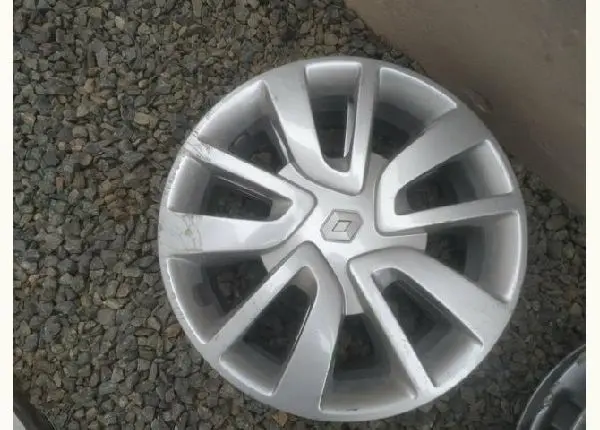 Jogo calota original Renault sandero logan clio aro 15