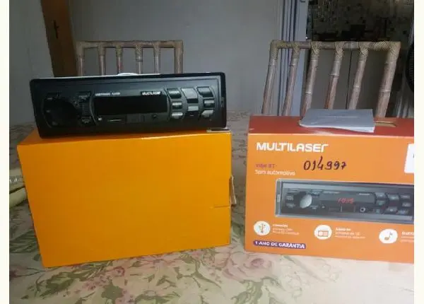 Radio com bluetooth e pendrive