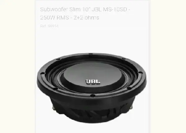 Subwoofer slim JBL 10