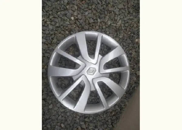 Jogo calota original Renault 15, sandero logan clio scenic symbol
