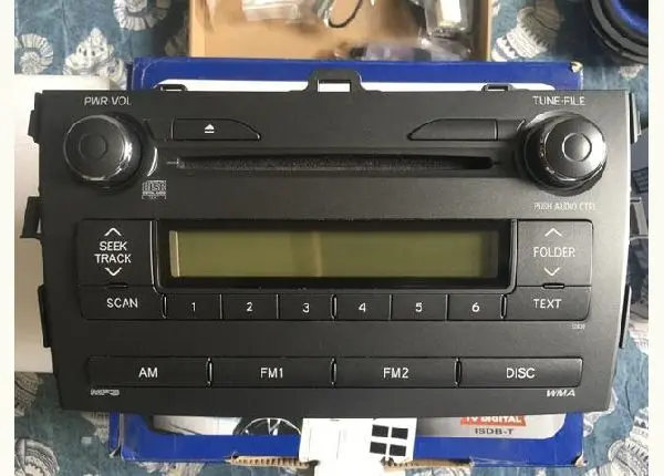 Rádio original do Corolla