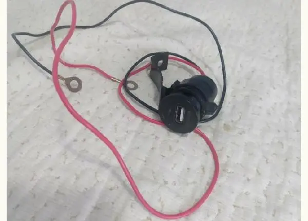 Tomada Carregador USB Moto Novo
