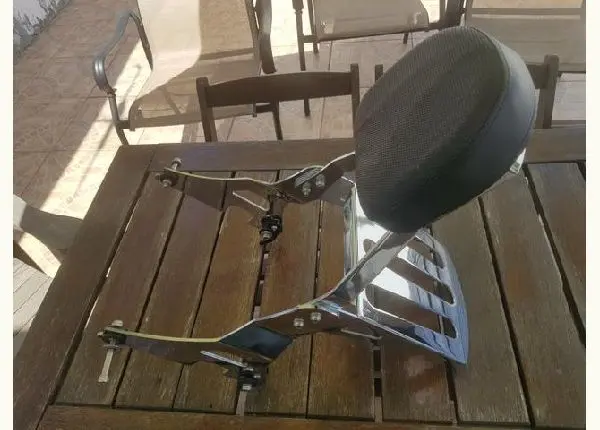 Sissy Bar Destacável Cromado Hd 883