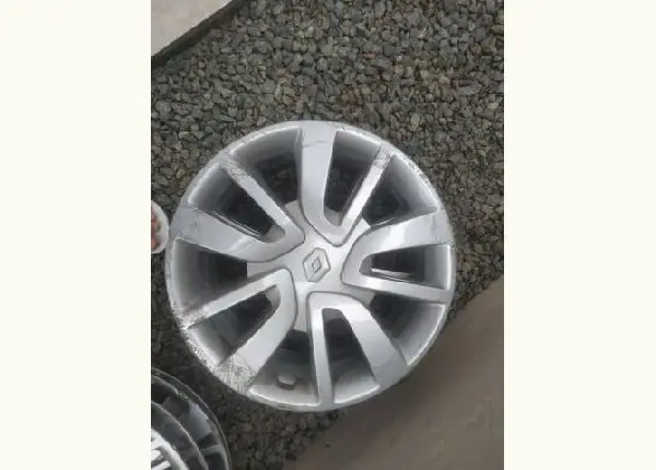 Jogo calota original Renault sandero logan clio aro 15