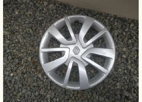 Jogo calota original Renault 15, sandero logan clio scenic symbol