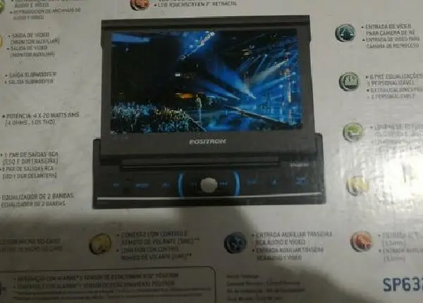 Dvd retrátil positron Bluetooth