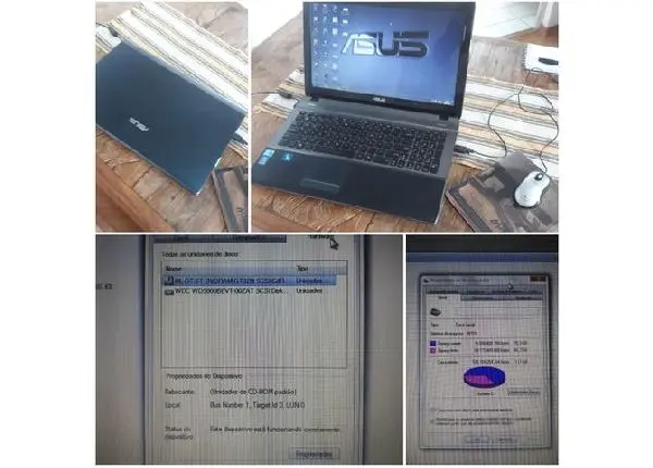 Notebook Asus 15 polegadas