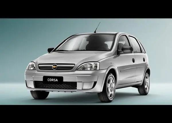 Máquina Manual Vidro Corsa Modelo Novo 4P Dianteira Direita e Esquerda
