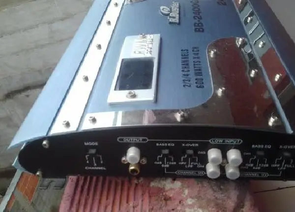 Modulo som automotivo mono stereo