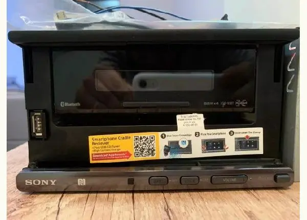 Rádio Central Multimídia Som Sony 2 Din XSP-N1BT Pareamento Android e iPhone