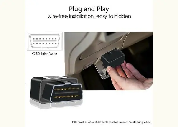 Rastreador porta obd2 carro fácil instalação