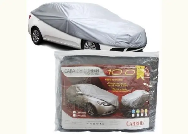 Capa impermeável para carro