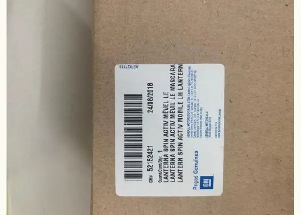 Lanterna Traseira LE Lado Mala Gm 52152421 Spin 2019-2020