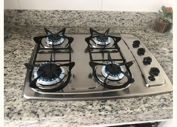 Cooktop top inox acendimento automático