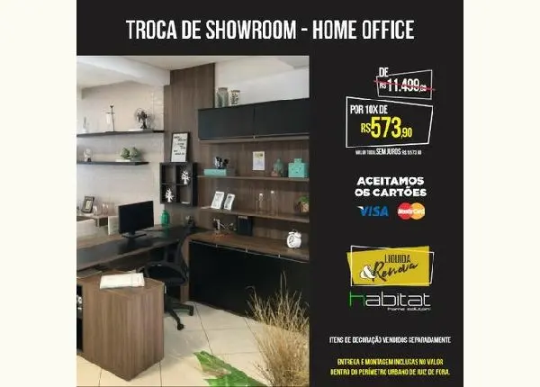 Troca de Show Room - Home Office
