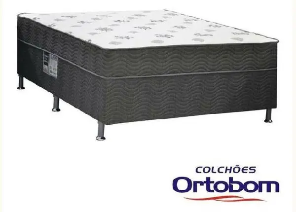Cama Box Casal Molas OrtoBom