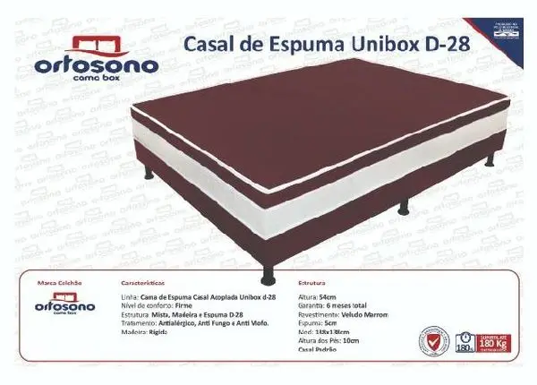 Entrega rápida Camas Semi Ortopédica Tecido Aveludado