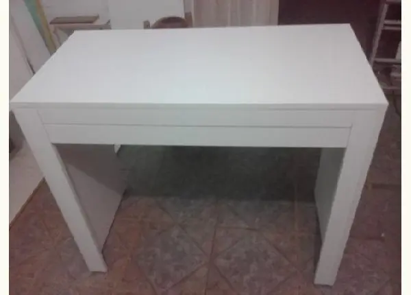Escrivaninha Para Escritório Com 1 Gaveta - Branco