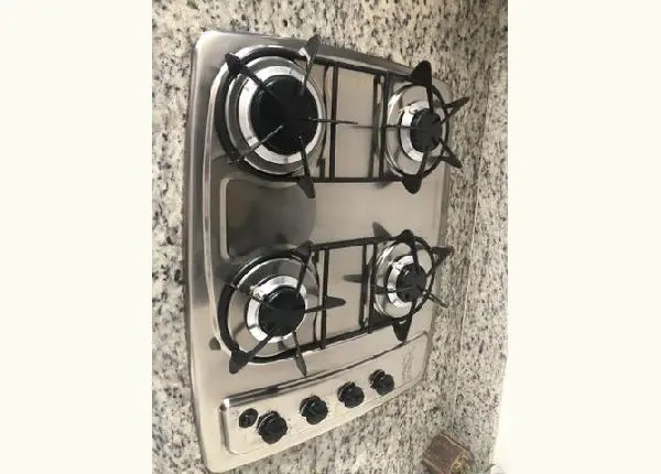 Cooktop top inox acendimento automático