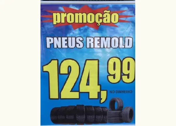 Promoção de Pneus Remold
