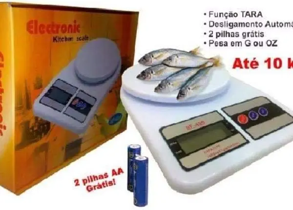 Balança Digital Precisão Pesa De 1gr Até 10kg Com Garantia