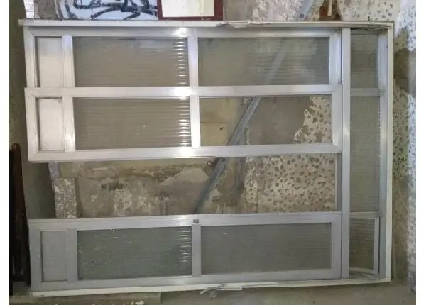 Janelão de aluminio