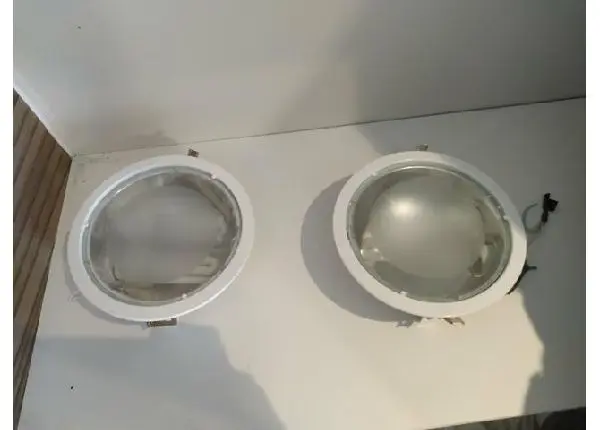 Luminárias embutidas