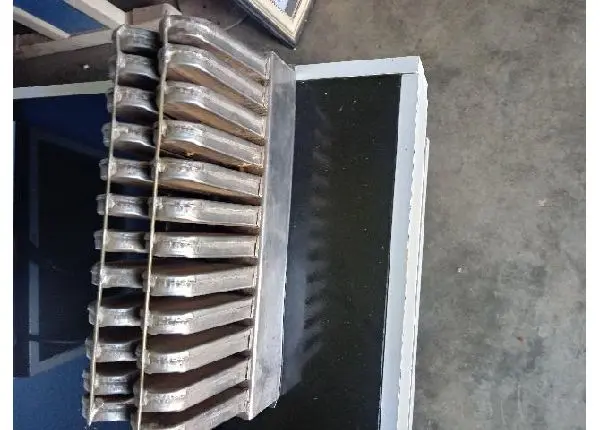 Forma de picolé em material inox