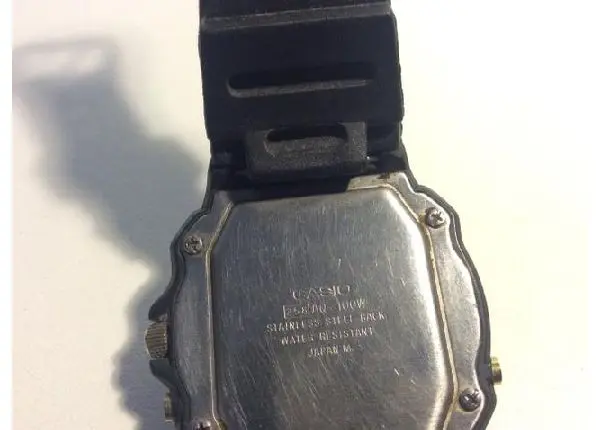 Relógio Casio antigo anos 80 aq w100