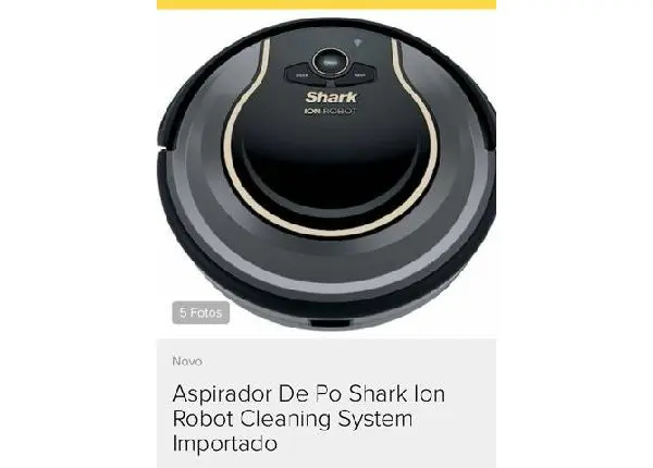 Robô aspirador shark