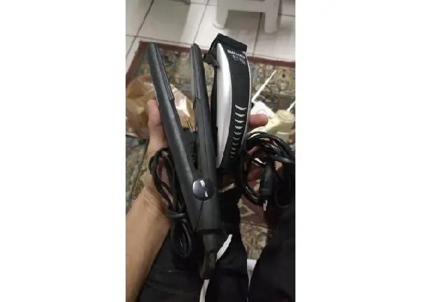 Chapinha e máquina de cortar