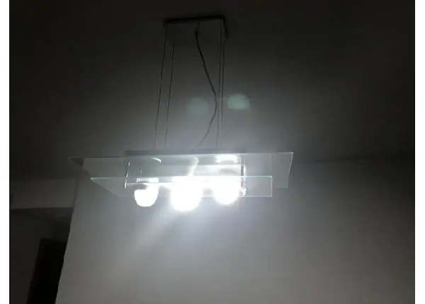 Lustre pendente com 3 lâmpadas