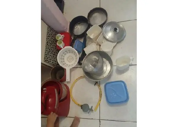 Louças usadas