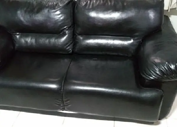 Sofá-Cama Courino Preto