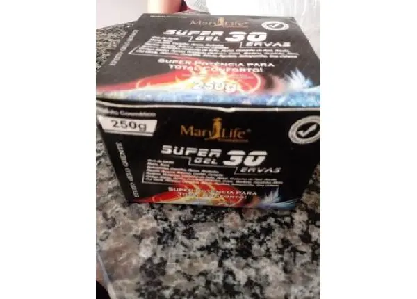 Gel Massageador 30 Ervas Efeito Gelo Quente Pote 250g