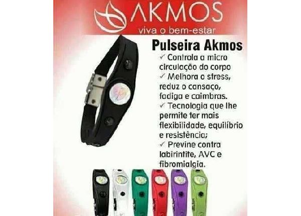 Pulseira Akmos Ak Fit Original Bracelete