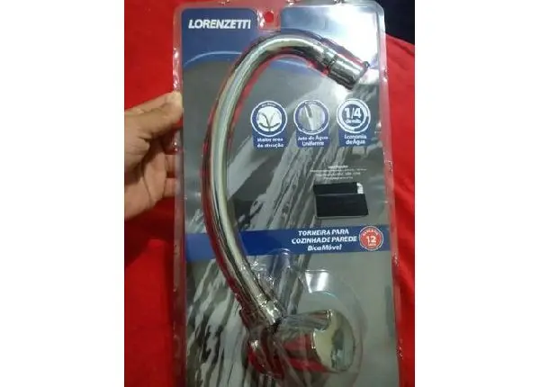 Torneira lorenzetti 1/4 de volta
