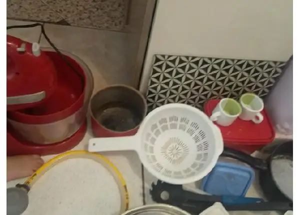 Louças usadas