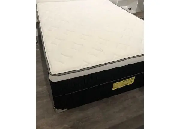 Cama box mais colchão de molas ensacadas plumatex