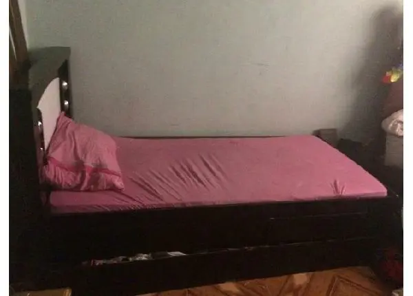 Cama beliche e vi cama com gavetas