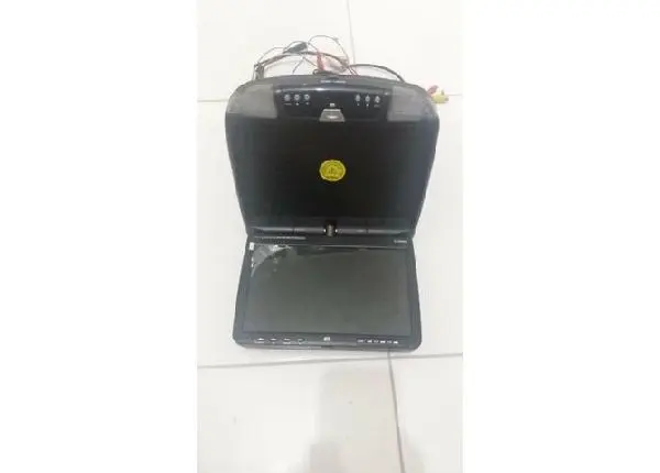 DVD Player Automotivo de Teto Tela Multifuncional 9