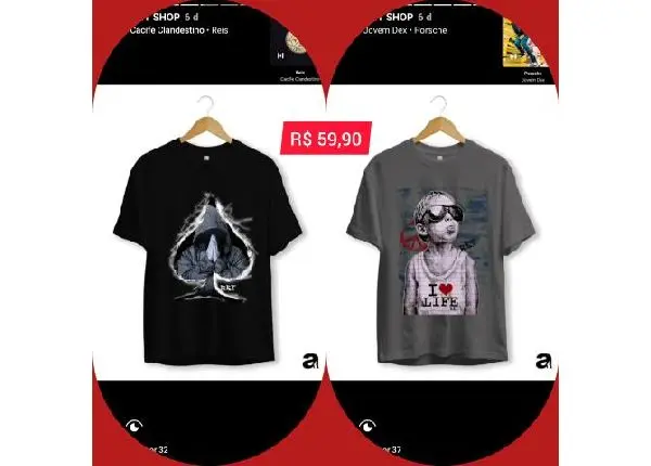 Vendo camisas de marca grife!!