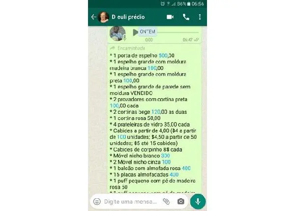 Venda todos estes itens de loja