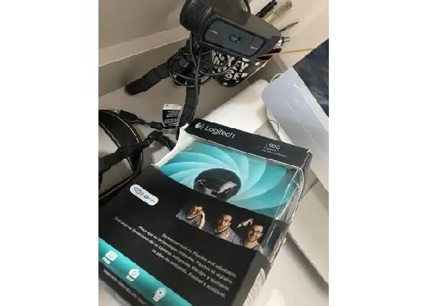 Webcam Logitech C920 aceito cartão