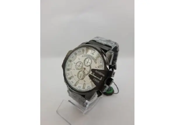 Relogio masculino eco time 10bar 100%funcional