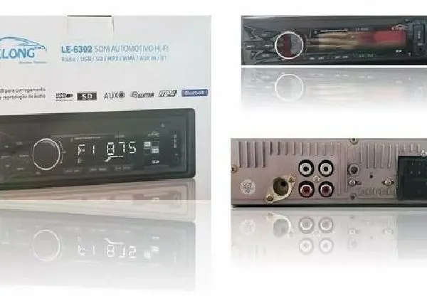 Aparelho de som automotivo c/ bluetooth- NOVO