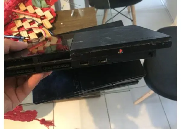 Lote com 4 PlayStation 2 ( Leia a Descrição)