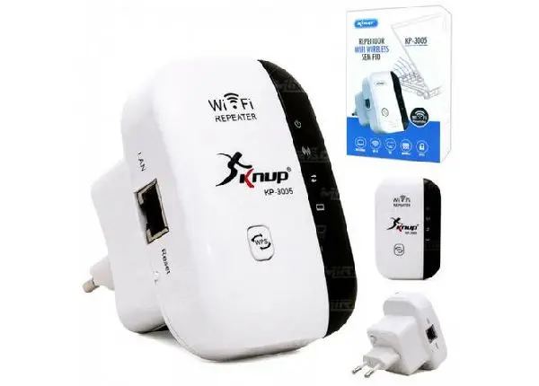Repetidor De Sinal Amplificador De Internet 300mbps Kp3005